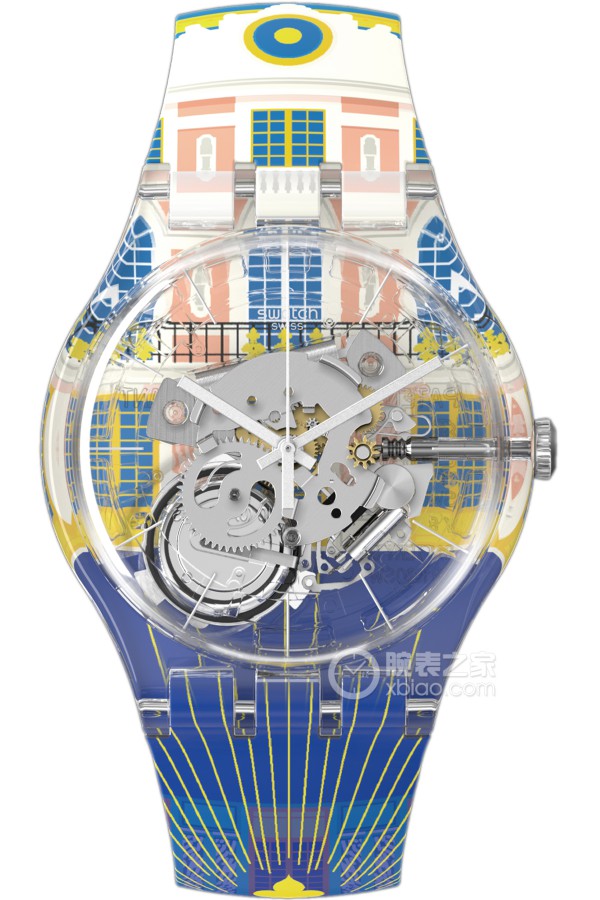 斯沃琪SWATCH X YOU CANVAS SPECIAL系列SUOK145-055