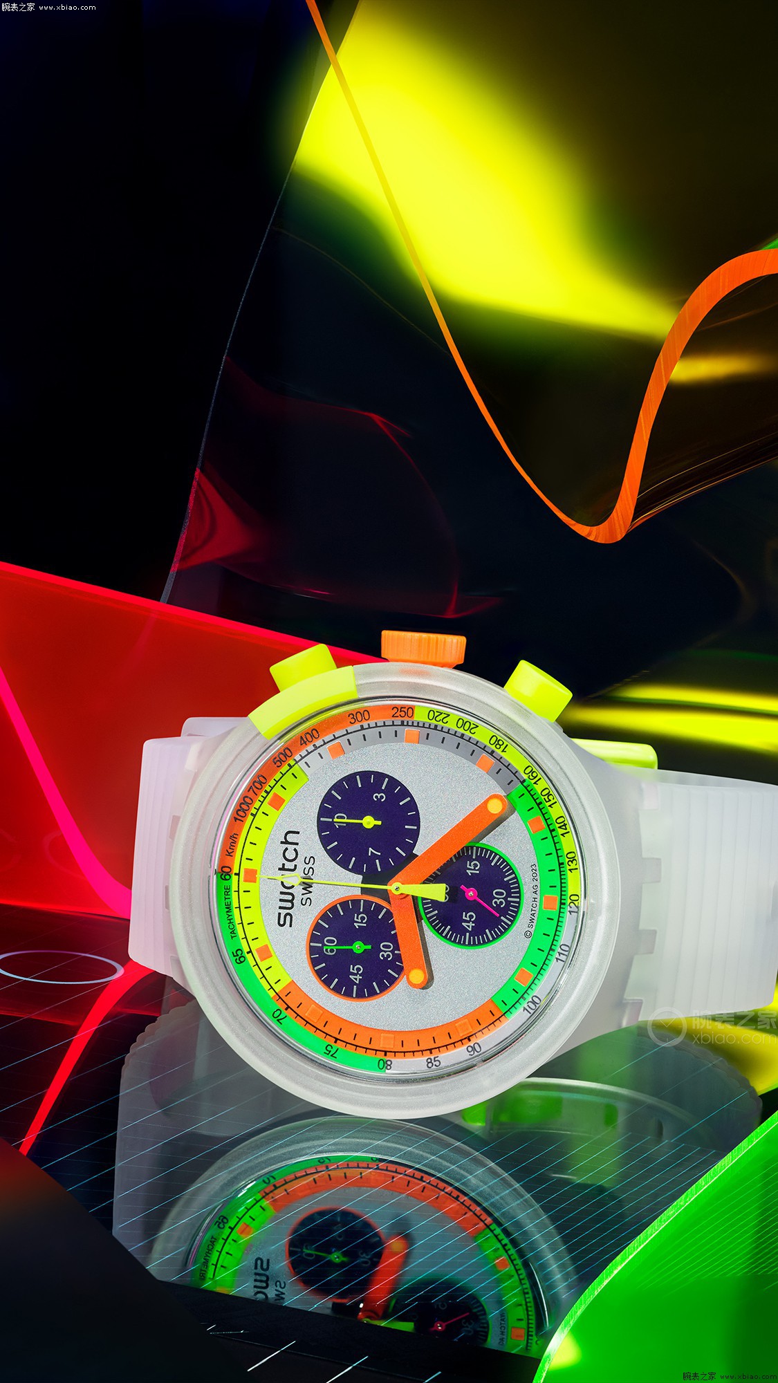 斯沃琪SWATCH NEON系列SB02K100