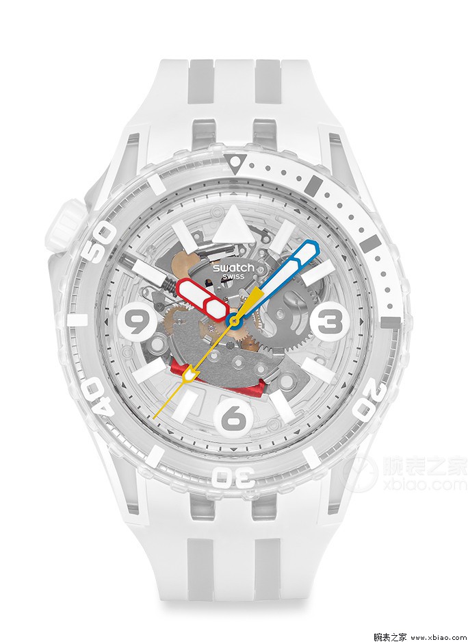 斯沃琪SWATCH SCUBAQUA系列SSCU09K100