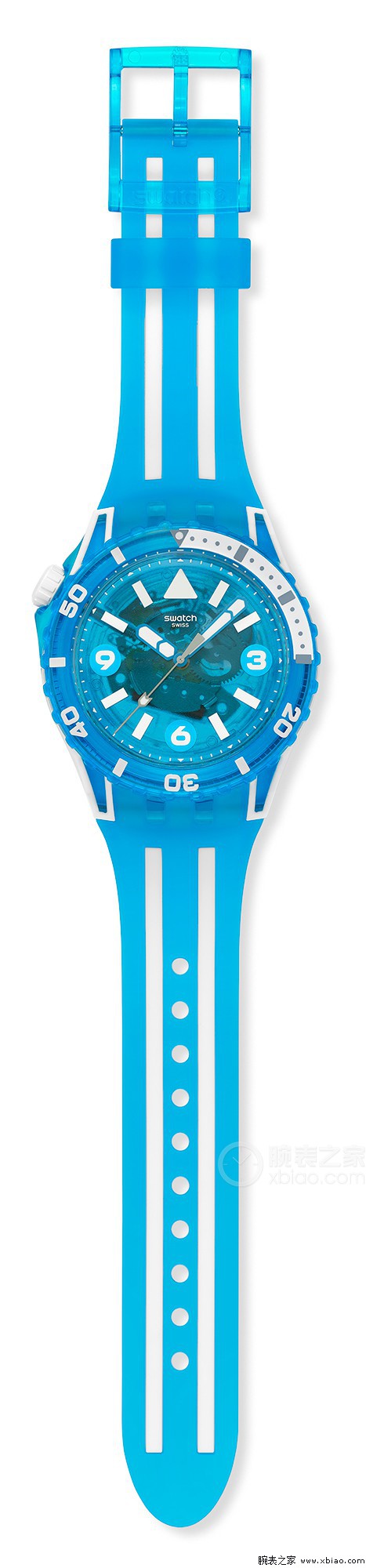 斯沃琪SWATCH SCUBAQUA系列SSCU09S100
