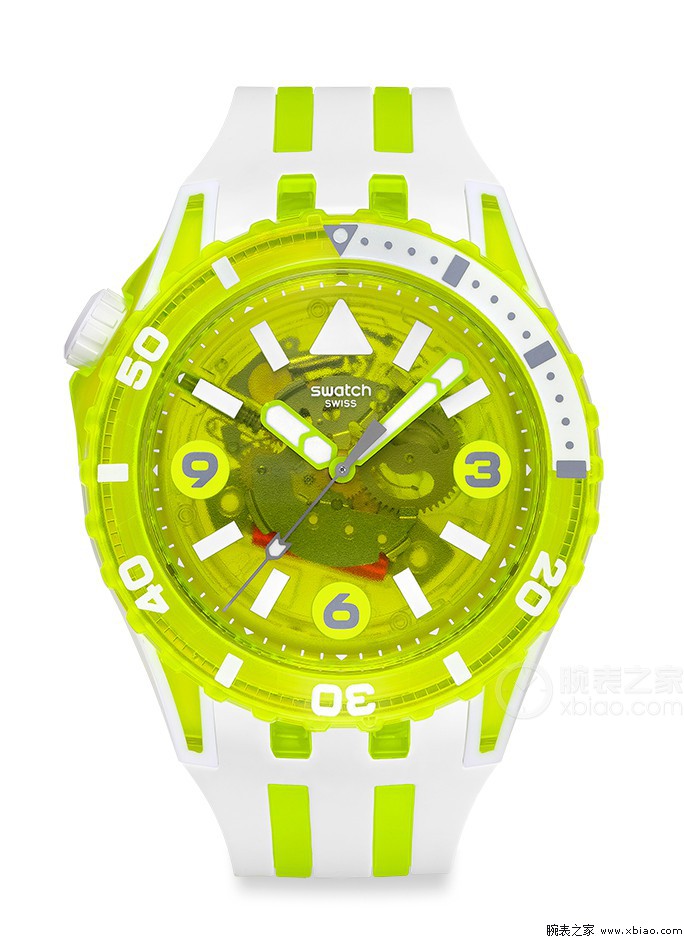 斯沃琪SWATCH SCUBAQUA系列SSCU09J100