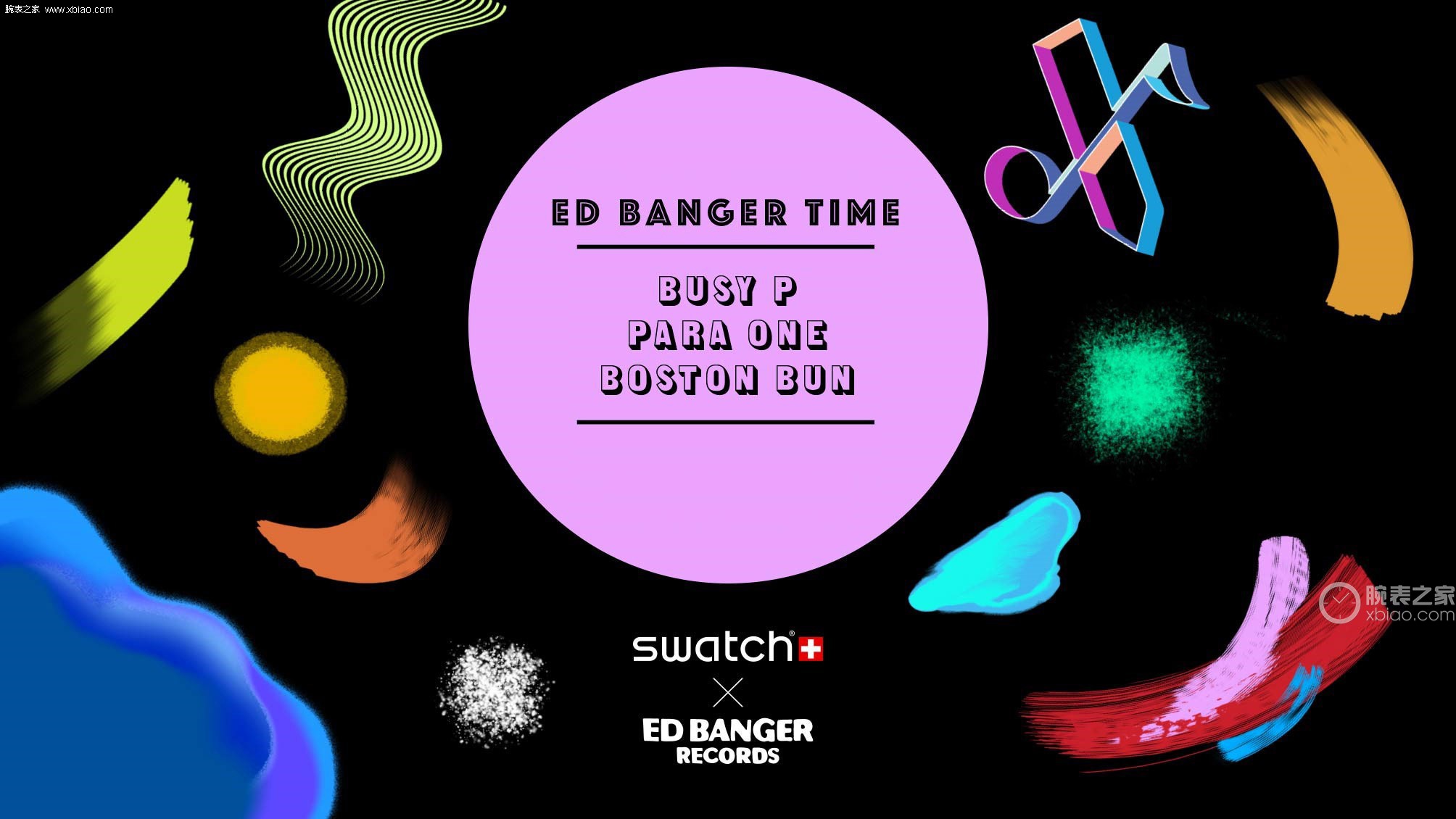 斯沃琪特别款系列ED BANGER TIME