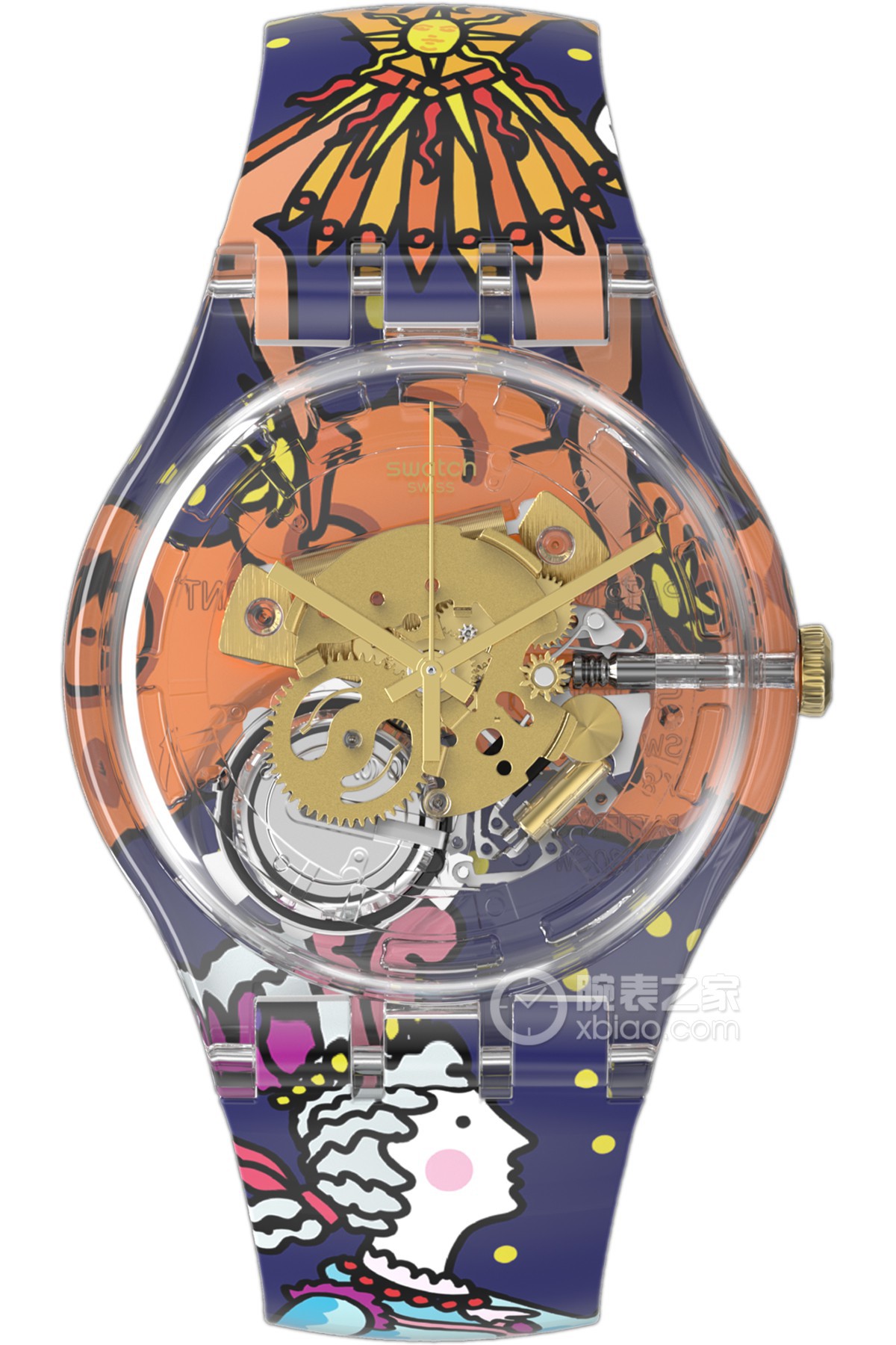 斯沃琪SWATCH X YOU CANVAS SPECIAL系列SUOK146-016