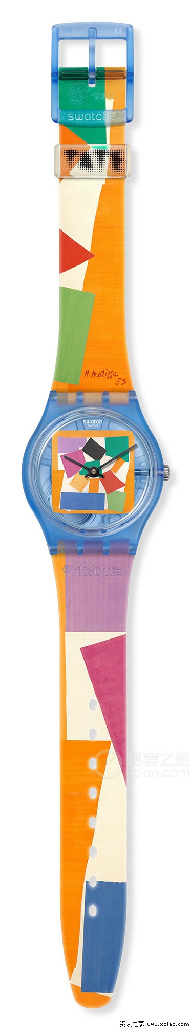 斯沃琪SWATCH X TATE GALLERY系列SO28Z127