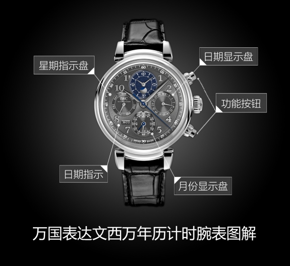 IWC万国表达文西系列IW392103图解