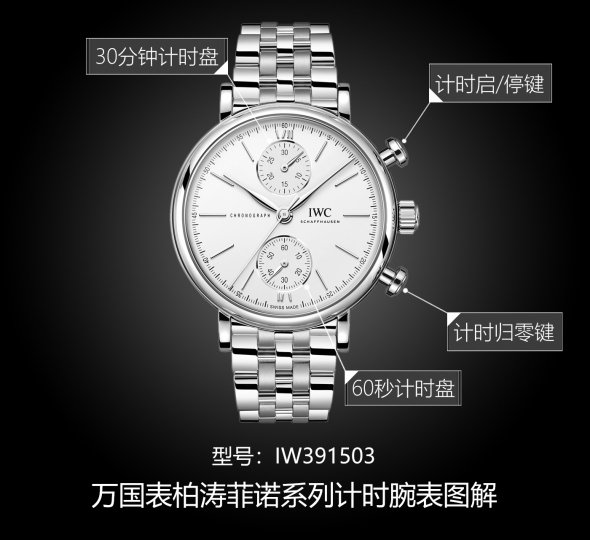 IWC万国表柏涛菲诺系列IW391503图解