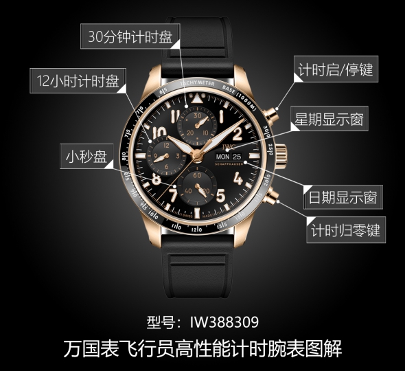 IWC万国表飞行员系列IW388309图解