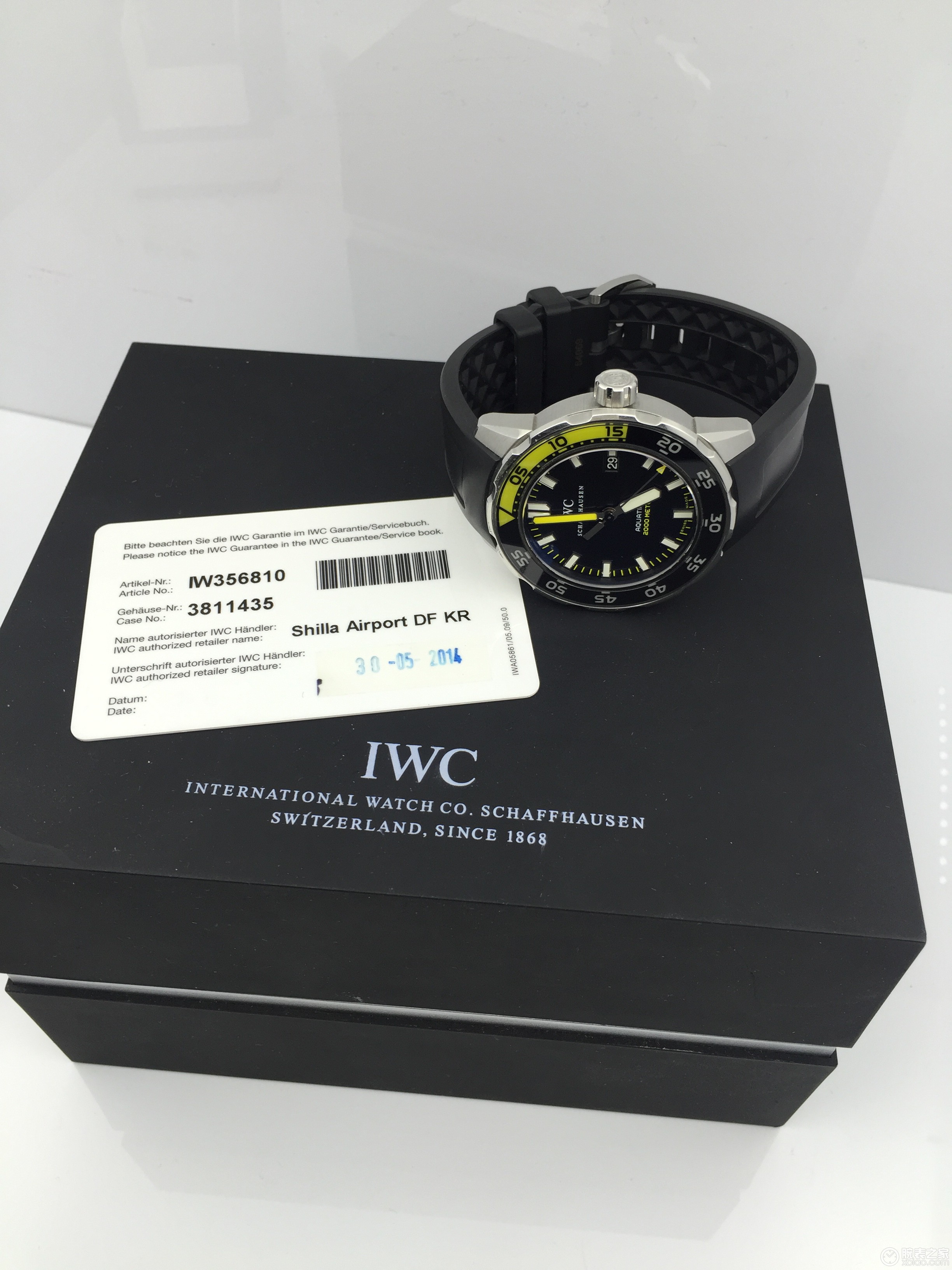 IWC万国表海洋时计系列IW356810