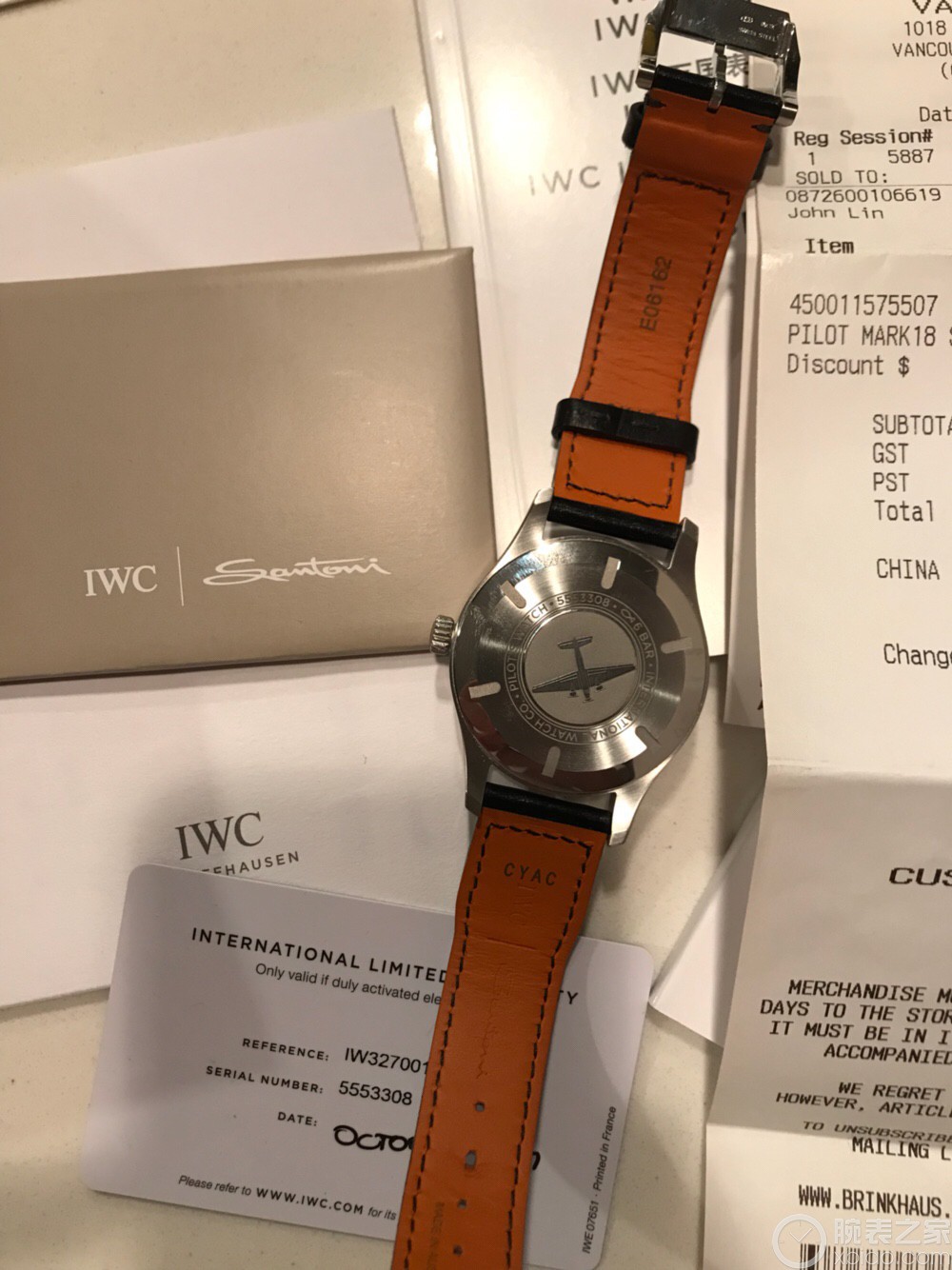 IWC万国表飞行员系列IW327001