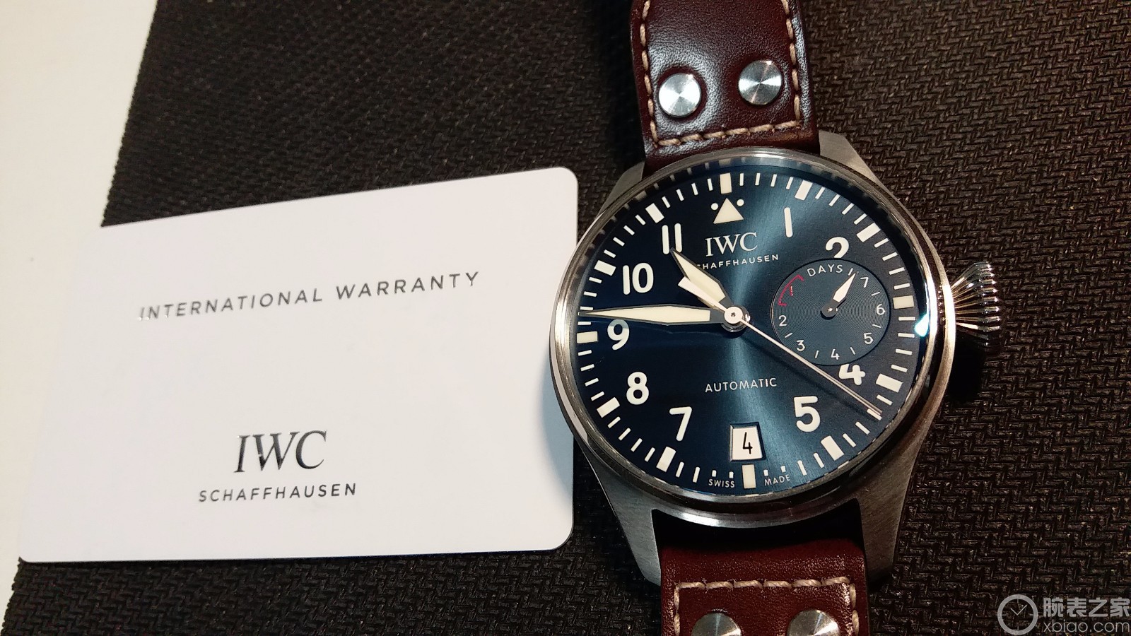 IWC万国表飞行员系列IW500916