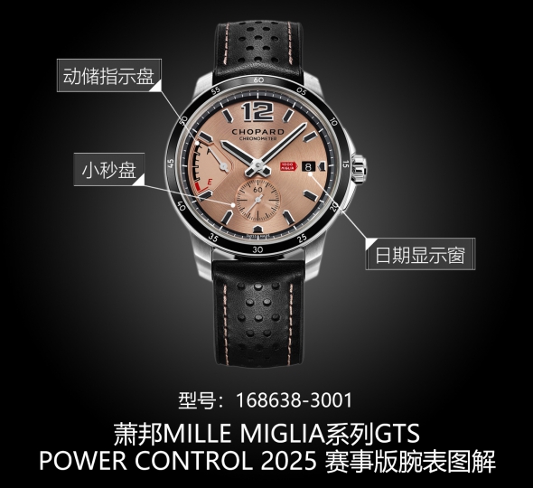 萧邦MILLE MIGLIA系列168638-3001图解