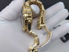 百年灵机械计时系列18K黄金表壳-象牙白表盘-Pilot飞行员表链