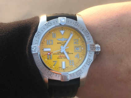 百年灵复仇者系列A1733010.I513(Diver Pro深潜橡胶表带)