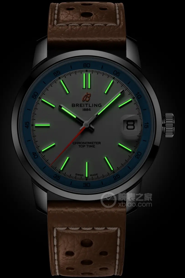 百年灵TOP TIME系列AB3113281A1X1夜光图
