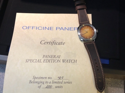 沛纳海特别版腕表系列PAM00687