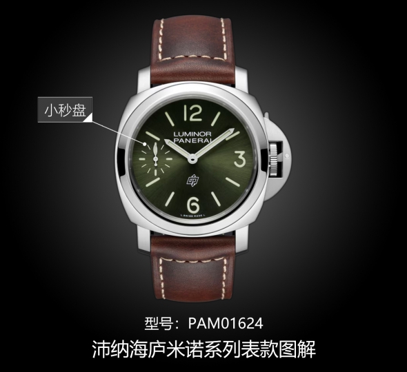 沛纳海庐米诺系列PAM01624图解
