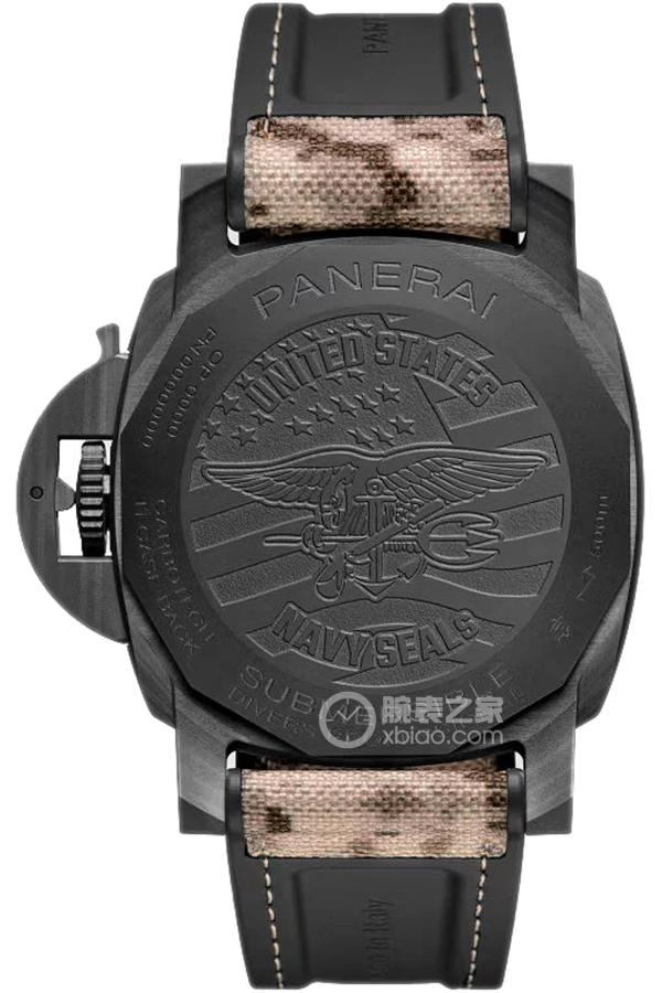 沛纳海潜行系列PAM01513背面图