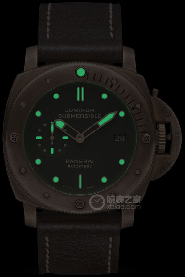 沛纳海潜行系列PAM 00382夜光图
