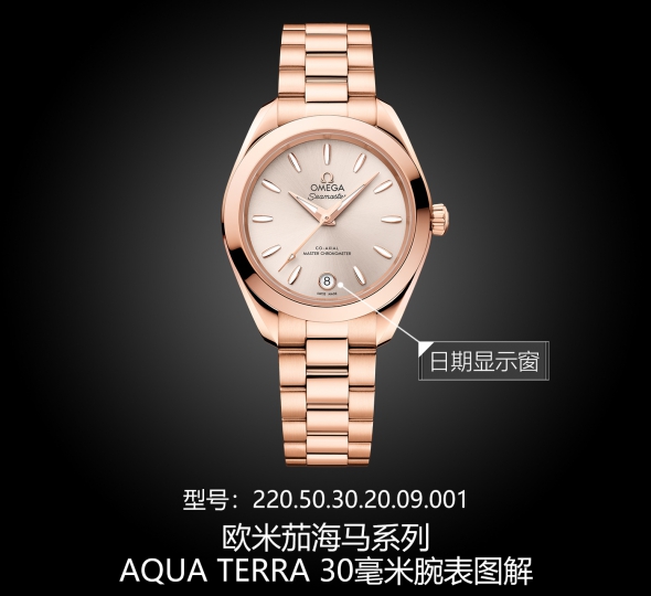 欧米茄海马系列220.50.30.20.09.001图解