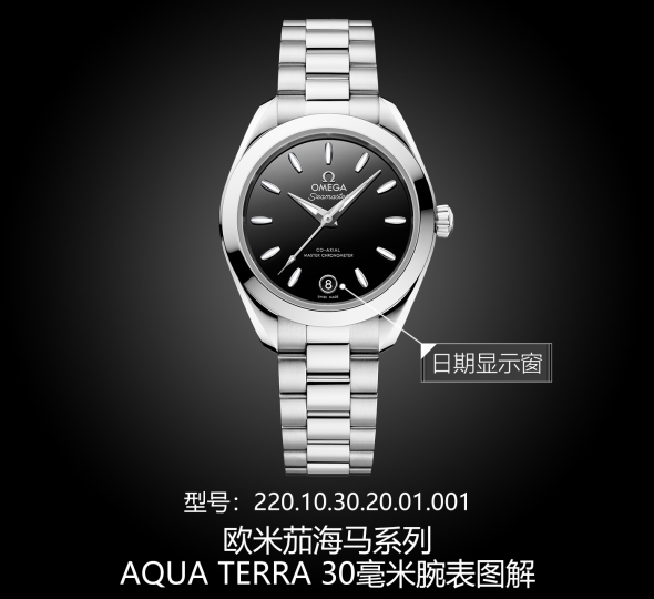 欧米茄海马系列220.10.30.20.01.001图解