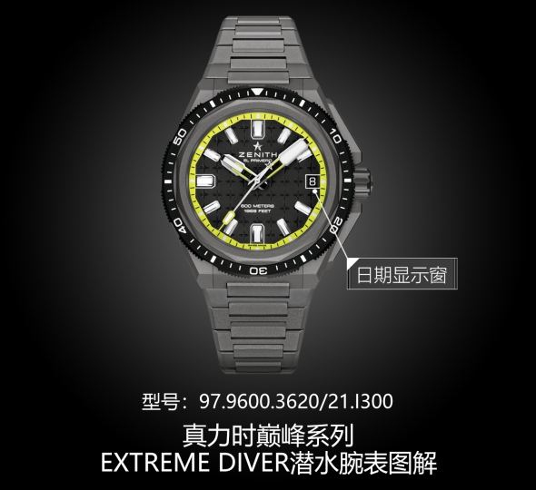 真力时巅峰系列97.9600.3620/21.I300图解