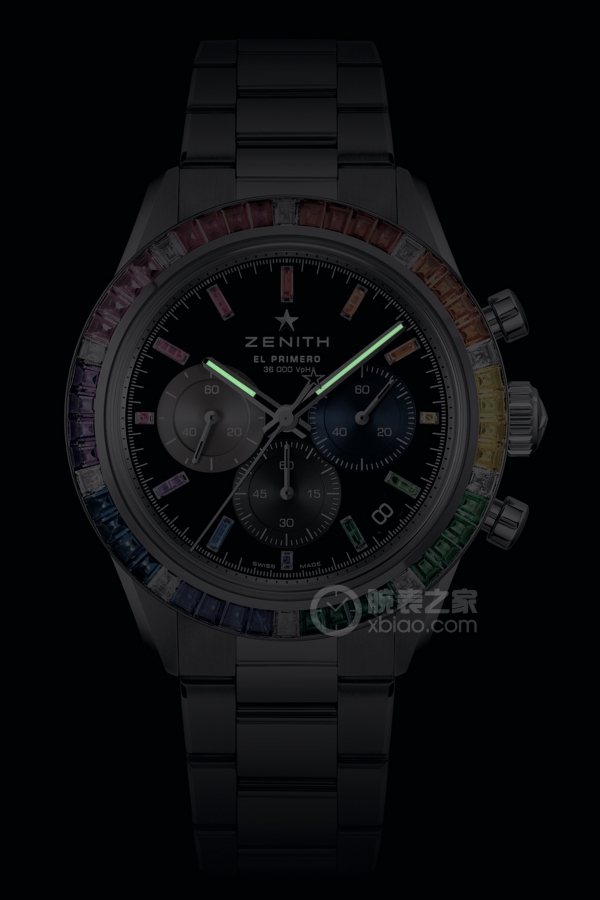 真力时旗舰系列45.3104.3600/21.M3100夜光图
