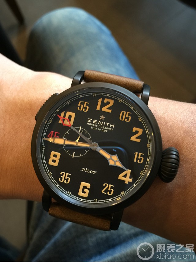 真力时飞行员系列Pilot Type 20 GMT 1903三宝特别版