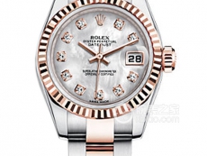 Rolex劳力士手表型号179171-72131 NG白贝母盘镶钻女装日志型价格查询 