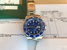劳力士潜航者型系列116619LB-97209 蓝盘