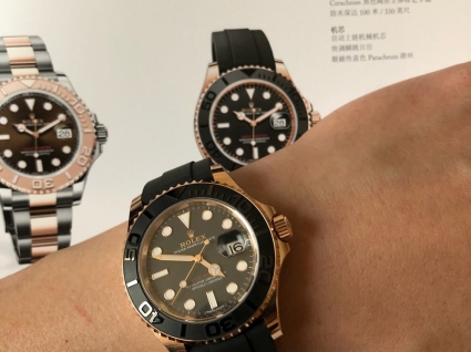 劳力士游艇名仕型系列116655-Oysterflex bracelet