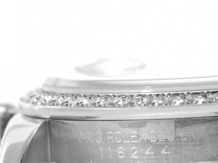 劳力士女装日志型系列116244 白盘镶钻