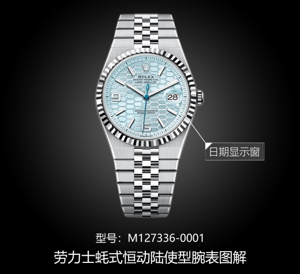 劳力士陆使型系列M127336-0001图解