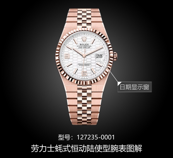 劳力士陆使型系列127235-0001图解