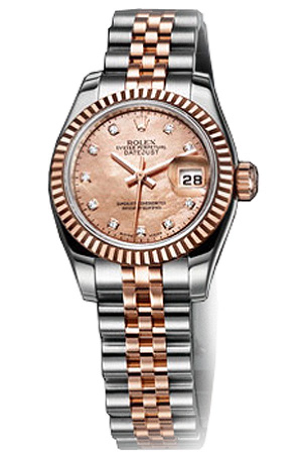 Rolex劳力士手表型号179171-63131 G女装日志型价格查询】官网报价|腕表之家