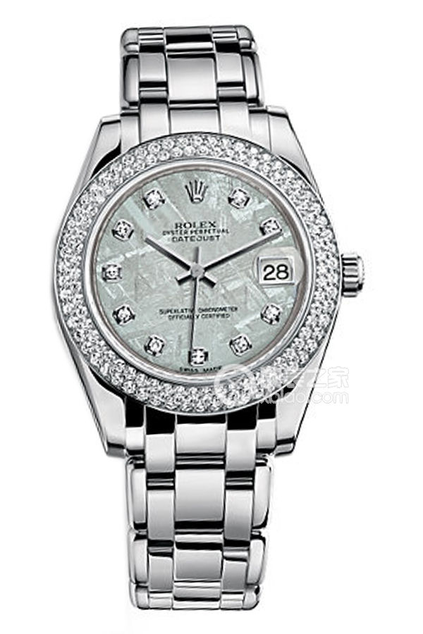 Rolex劳力士手表型号81339 陨石设计镶钻表盘女装日志型系列价格查询 