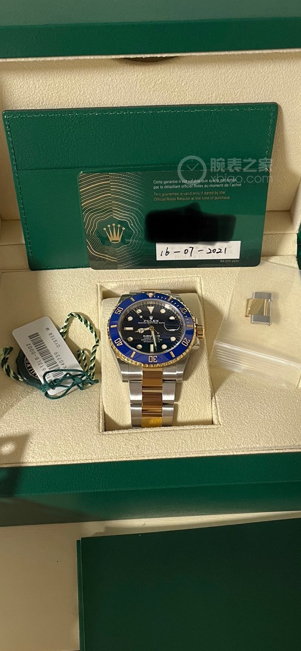 勞力士潛航者型系列116613LB-0005 藍盤