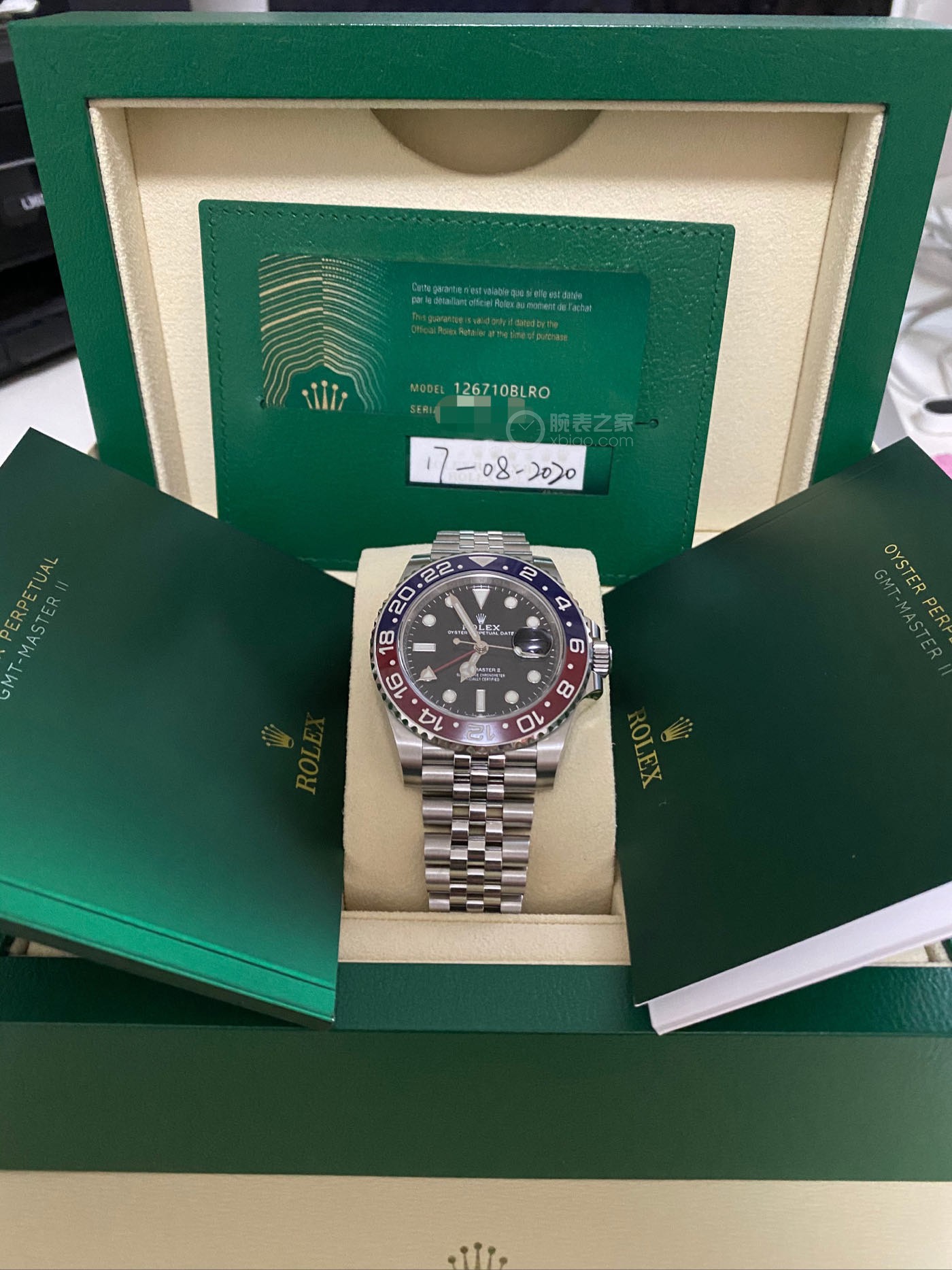 勞力士格林尼治型II系列m126710blro-0001