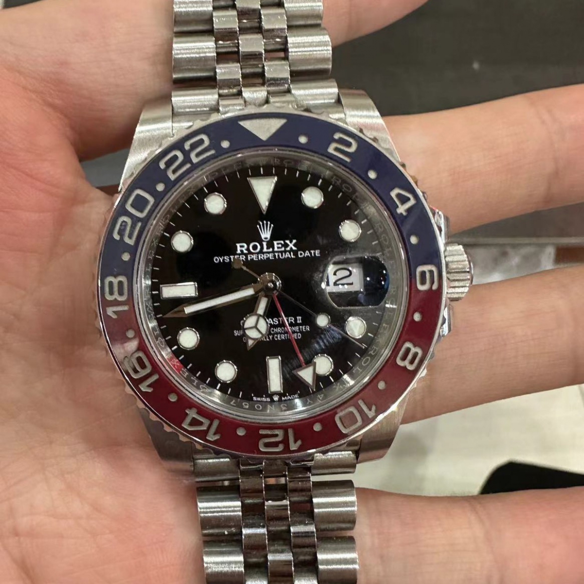 勞力士格林尼治型II系列m126710blro-0001