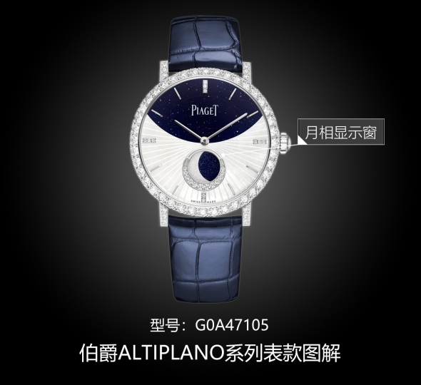 伯爵ALTIPLANO系列G0A47105图解