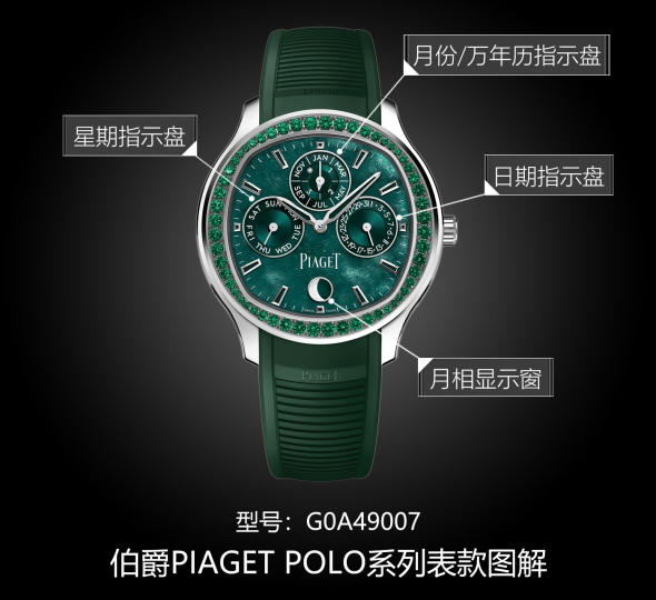 伯爵PIAGET POLO 系列G0A49007图解
