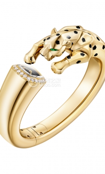卡地亚PANTHÈRE JEWELLERY WATCHES系列猎豹造型黄金款