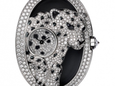 卡地亚高级珠宝腕表系列HPI00763 黑盘