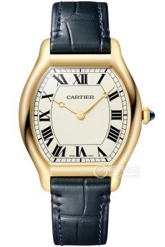 卡地亚CARTIER PRIVE系列TORTUE时分显示腕表-黄金款