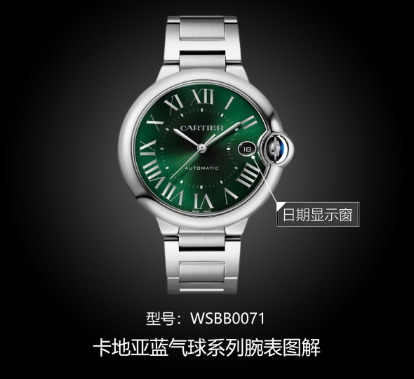 卡地亚蓝气球系列WSBB0071图解