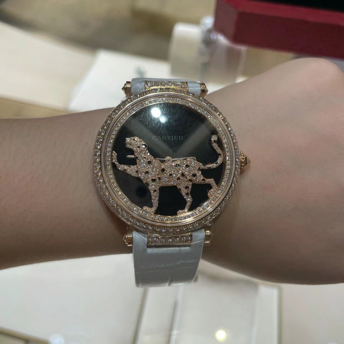 卡地亚PANTHÈRE JEWELLERY WATCHES系列HPI00684