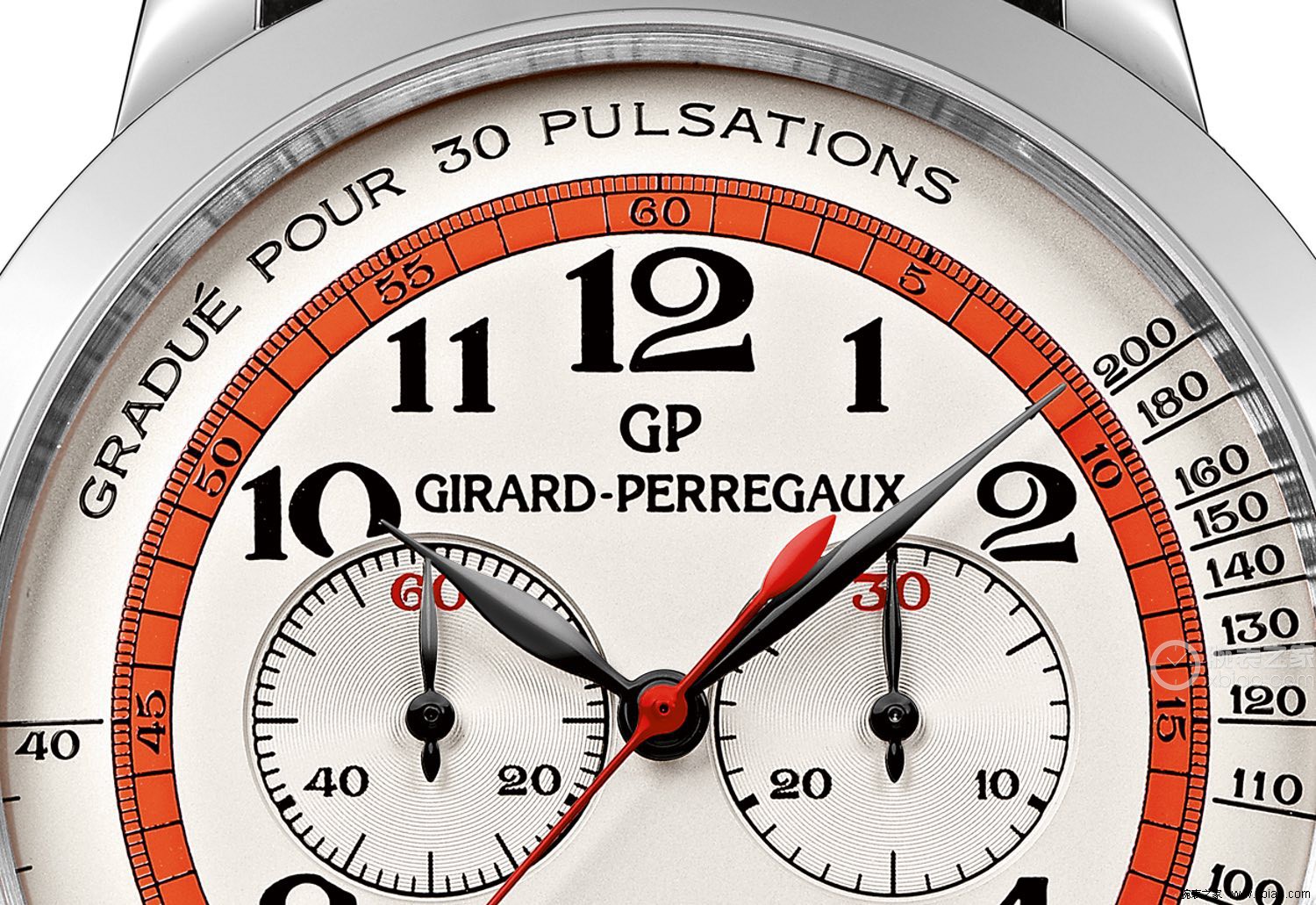 GP芝柏表特别系列1966 Chronograph Doctor计时秒表 白金