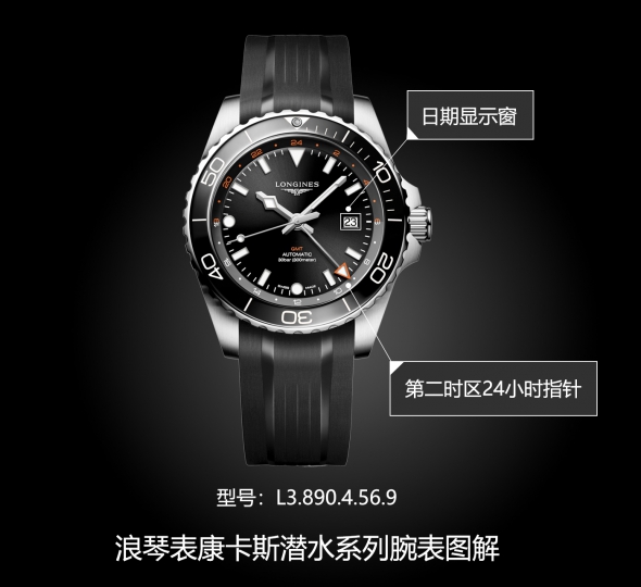 浪琴康卡斯系列L3.890.4.56.9图解