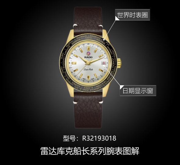 雷达库克船长系列R32193018图解