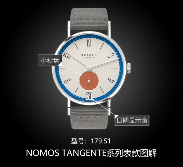 NOMOS TANGENTE系列179.S1图解