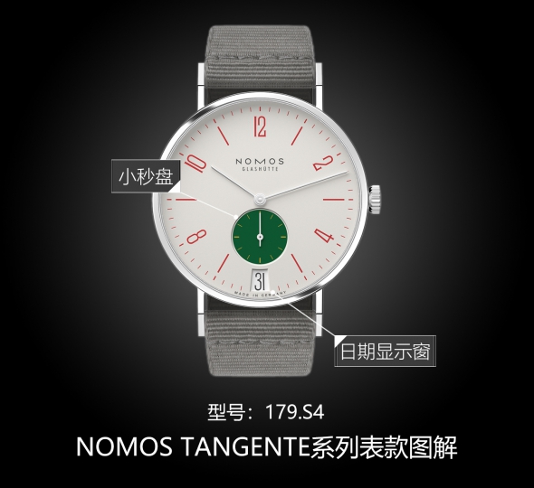 NOMOS TANGENTE系列179.S4图解